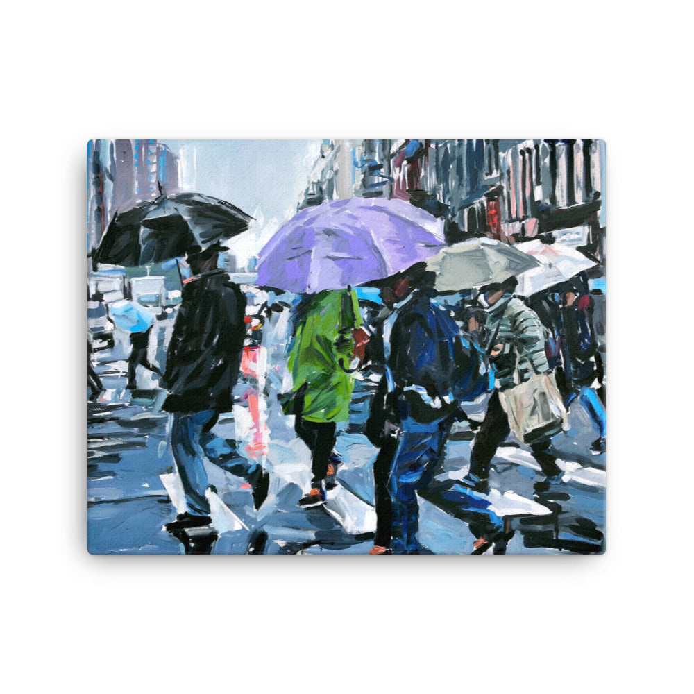 'City Rain. New York City' -2019