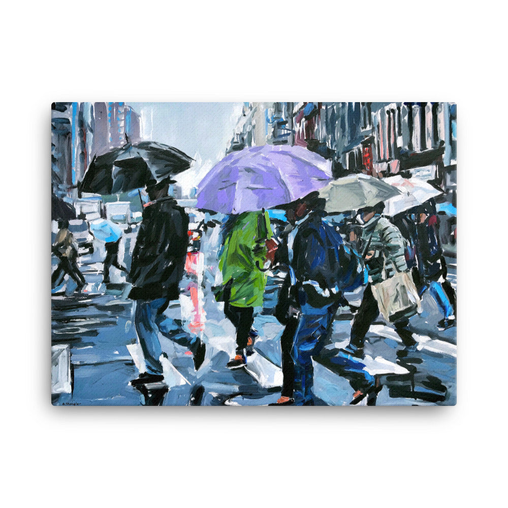 'City Rain. New York City' -2019